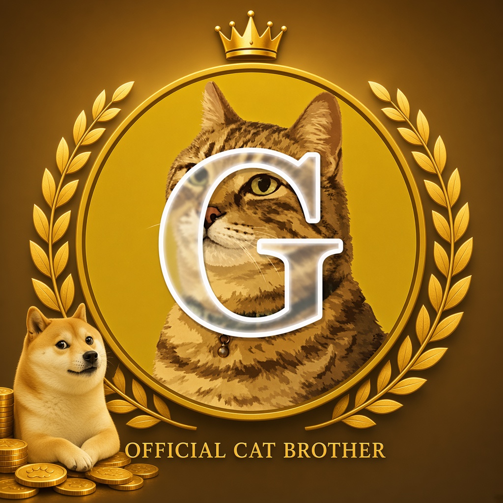 Official cat brother stamp with Ginnan and Kabosu
