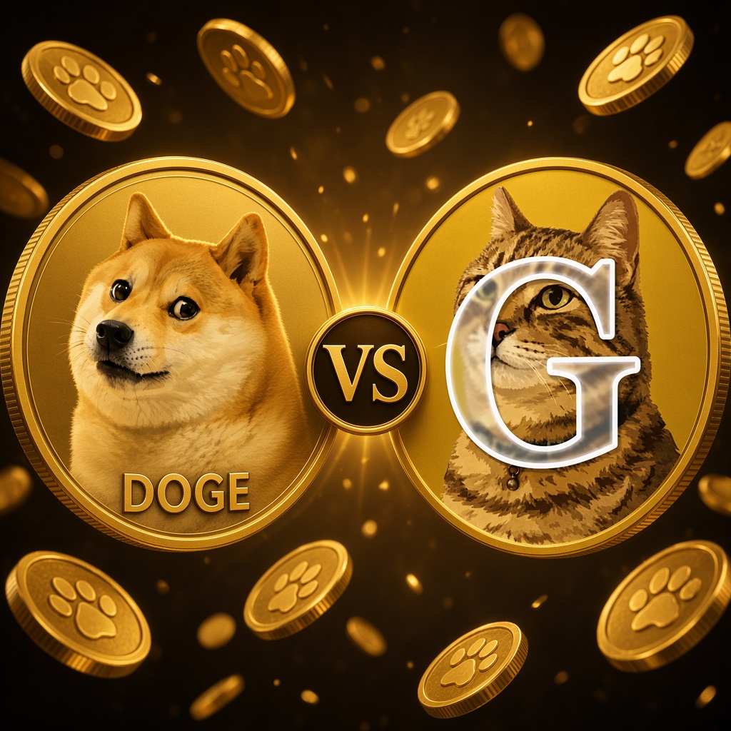 Ginnan coin facing Kabosu Doge coin